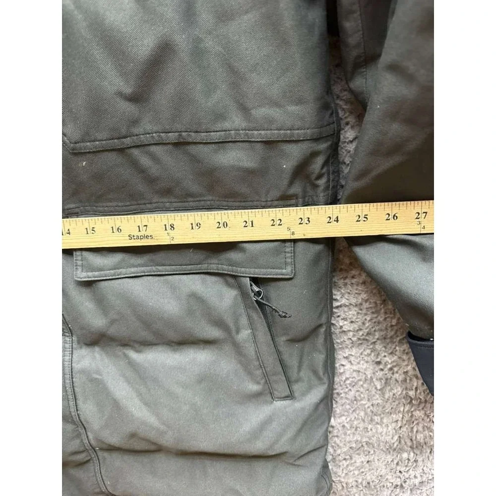 The North Face Biggie‎ McMurdo Down Parka Jacket Moss Green Black Mens Size L